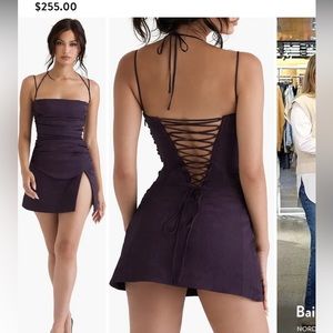 House of CB Melia Melia Floral Jacquard Stretch Satin Minidress
NWT!!!!